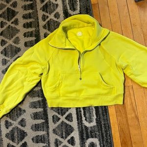 Scuba Oversized Half-Zip Hoodie